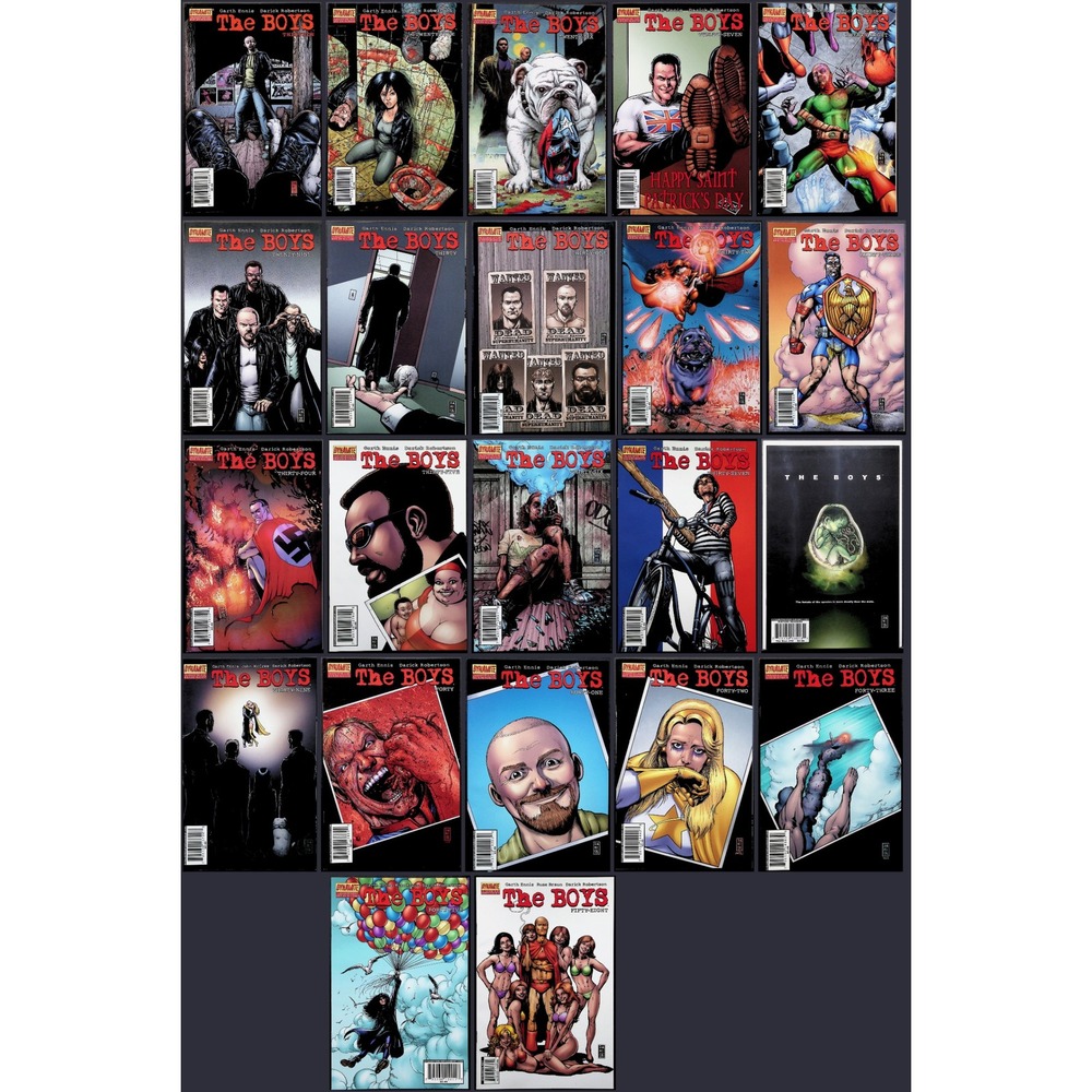 The Boys #13 #25-43 #45 #58‎ 22x Lot Dynamite Key 1st Soldier Boy Love Sausage